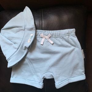 Very cute. Baby boy 18 months, 2 piece. Blue, new
